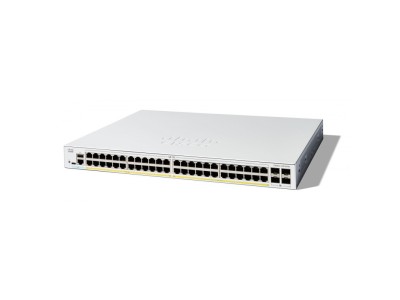 Cisco Catalyst 1200-48P-4X Smart Switch, 48