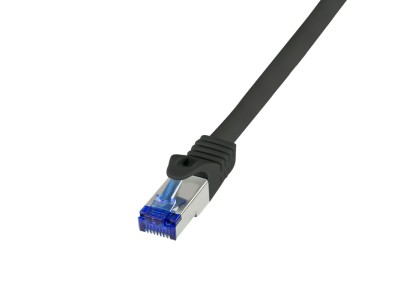 LogiLink C6A123S networking cable Black 30