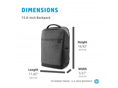 HP Renew Travel 15.6-inch Backpack