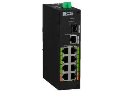 BCS BCS-L-SP08E01G-1SFP(2) Unmanaged Fast Ethernet (10/100)