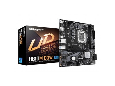 GIGABYTE H610M D3W Motherboard - Supports