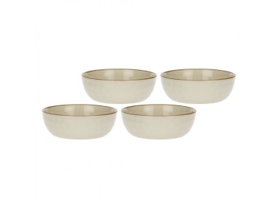 Set of 4 Concerto Avorio salad