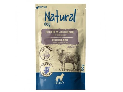NATURAL Lamb with blueberries - wet