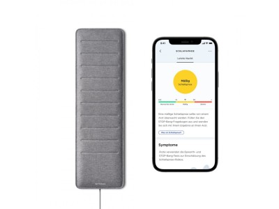 Withings Sleep Analyzer Grey Under mattress