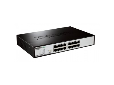 D-Link DGS-1016D/E network switch Unmanaged Black