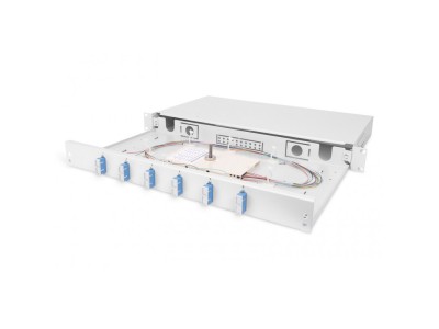 Digitus Fiber Optic Splice Box, Equipped