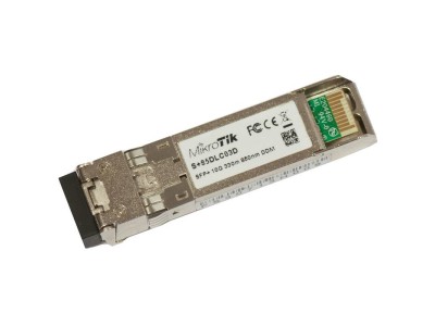 Mikrotik S+85DLC03D network transceiver module Fiber