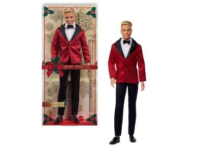 Barbie Signature 2026 Holiday Blonde Ken
