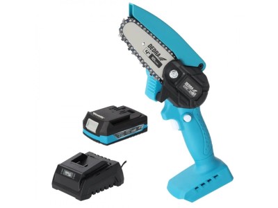 Mini cordless chainsaw 4` 18V 1*2