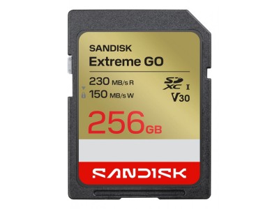 SanDisk Extreme GO 256 GB SDXC