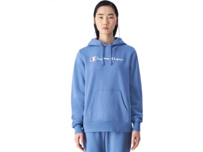 Champion Hooded Women`s Sweatshirt Blue 117529