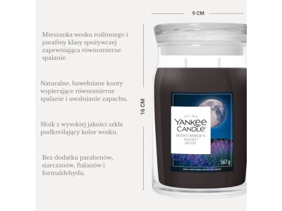 Scented candle YANKEE CANDLE MIDSUMMER`S NIGHT