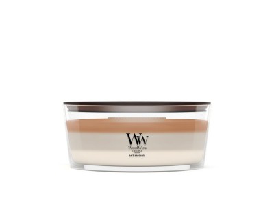 WoodWick Café Macchiato wax candle Ellipse