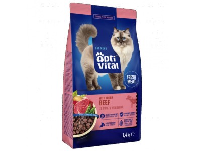 OPTIVITAL With fresh beef - dry