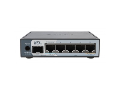 Router/switch 5-port 1000M/Hex S Mikrotik