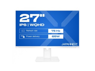 JAPANNEXT JN-IPS270WQHD75F-C65W-HSP-W computer monitor 68.6