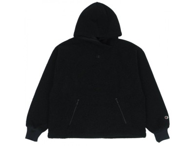 Champion Hooded Women`s Sweatshirt Black 117549