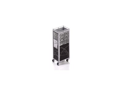 TROIKA MINI TROLLEY pen/pencil holder Metal