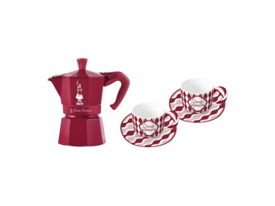 Moka Express 3TZ Coffee Maker Set
