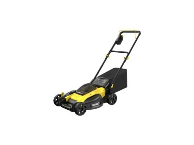 Aku lawn mower. with mulching function