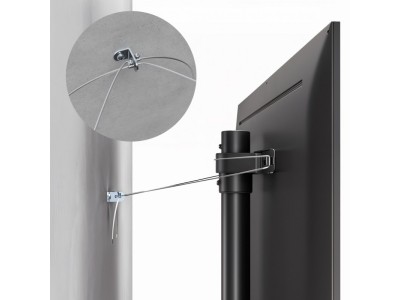 Maclean TV floor stand bracket, 32-70&quot