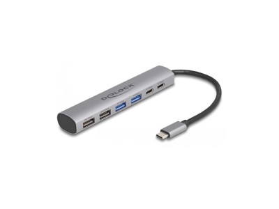 DeLOCK 6 Port USB Hub with