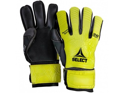 Goalkeeper gloves Select 38 Advance yellow-black