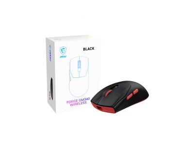 MSI Forge Gm340 Wireless Black mouse