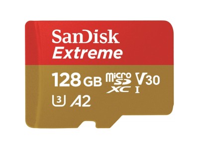 SD MicroSD Card 128GB SanDisk Extreme