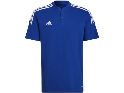 Adidas Condivo 22 Polo blue t-shirt