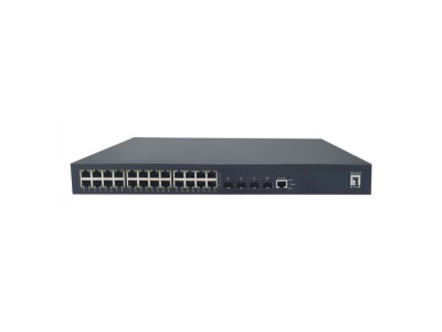 LevelOne 28-Port L3 Lite Managed Gigabit