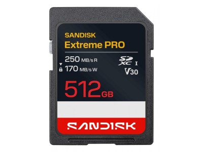 SanDisk Extreme Pro 512 GB SDXC