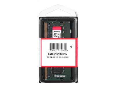 Kingston Technology KVR32S22S8/16 memory module 16