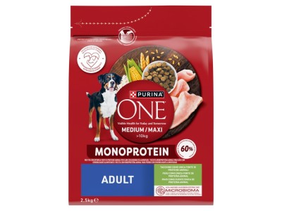 PURINA One Adult Medium/Maxi Monoprotein Rich
