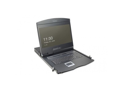 Digitus 19" LCD KVM console, 8-port