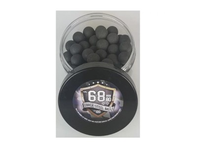 Rubber-to-metal balls Guard Power cal. 68-100