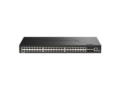 D-Link 52-Port Gigabit Stackable Smart Managed