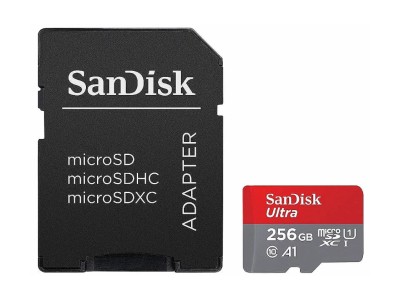 Atmiņas karte Sandisk Ultra microSDXC 256GB
