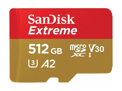 Atmiņas karte SanDisk Extreme microSDXC 512GB