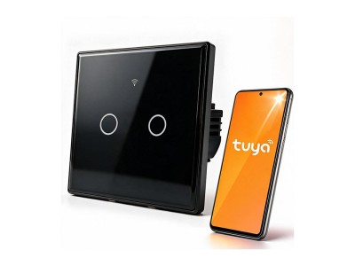 Qoltec 52712 Smart Touch 2-Gang Light