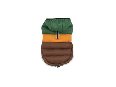 PCHEŁKA Rocco Green-orange-brown - dog clothing