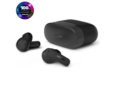 Philips TAT2000, melna - Bezvadu austiņas