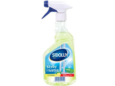 SIDOLUX CRYSTAL stiklu tīrīšanas līdzeklis ar