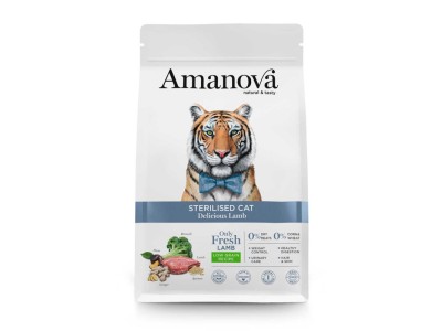 AMANOVA Adult Cat Sterilised Delicious Lamb