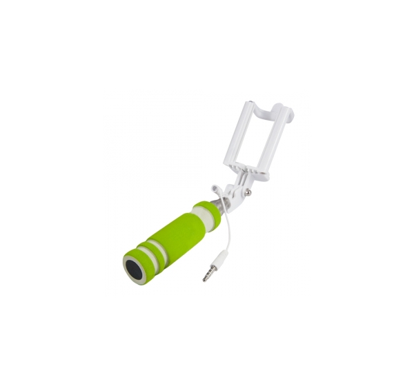 Selfie monopod with remote shutter ZPQ-4, green