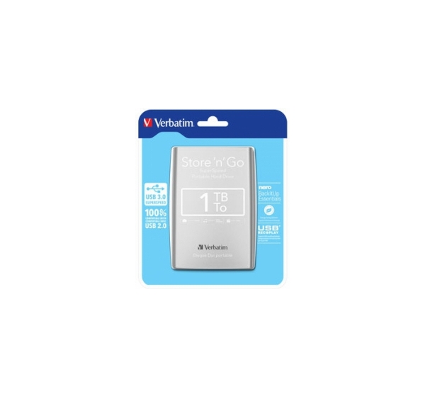 Ārējais cietais disks Verbatim Store n Go 1TB