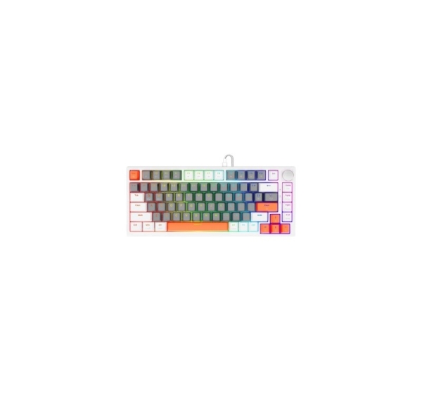 Klaviatūra Savio Gasket magnetic ASTRAL OUTEMU White Jade 3-color keycaps