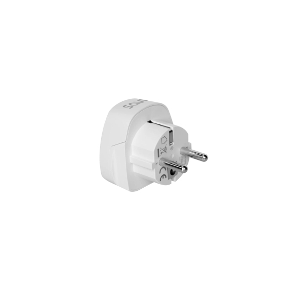 Strāvas adapteris SAVIO Travel adapter US socket - EU plug