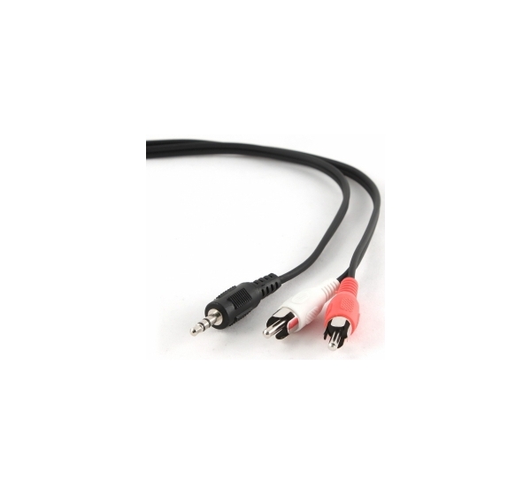 Kabelis Gembird 3.5mm Jack - 2x RCA 2.5m