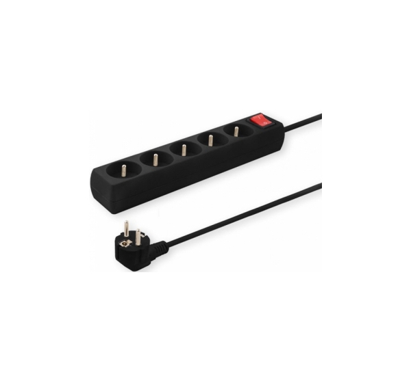 Pagarinātājs Savio Power Strip 5-way 3m